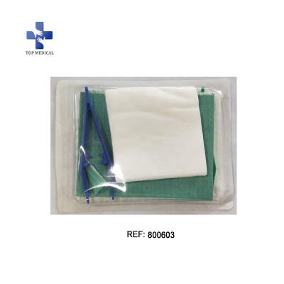 China OEM Disposable Hospital Sterilized Rolled Up Care Kit Disposable Medical Dressing Kit for sale