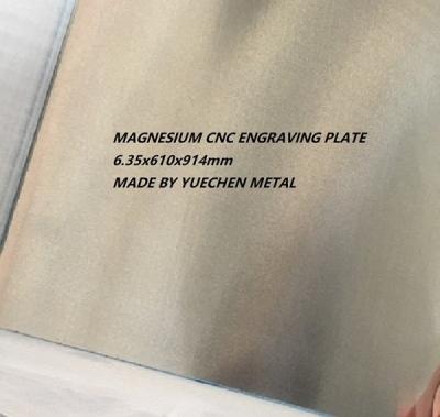 China AZ31B-O Magnesium-Plattenblatt für CNC, der Werkzeugausstattungs-Platte des Magnesium-AZ31B-0 für die Prägung graviert zu verkaufen