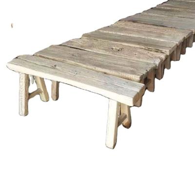 China (Size) Adjustable Chinese Antique Recycle Elm Bench Popular Selling Recycle Elm Bench for sale