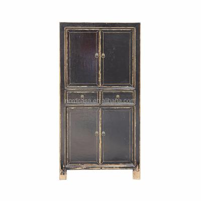 China Small antique wardrobe reclaimed antique wood furniture wooden furniture for sale