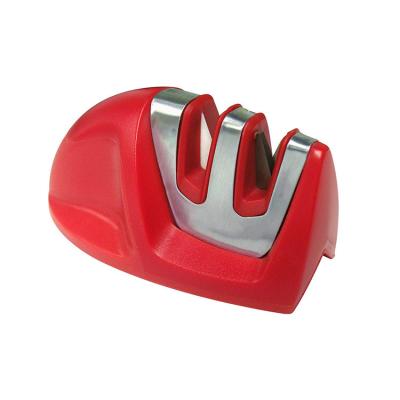 China Mini Handheld Kitchen Edge Grip 2 Stage Best Viable Selling Knife Sharpener for sale