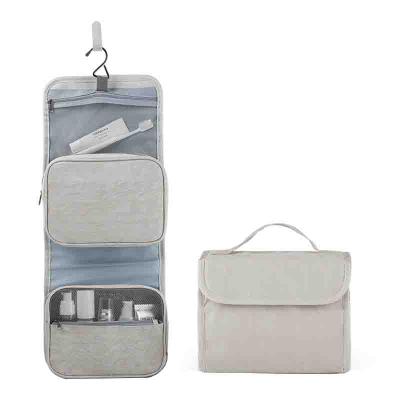 China Modern Multifunctional Detachable Lady Bags Travel Toiletry Bag Waterproof Polyester Toiletry Bag Storage Toiletry Bag for sale