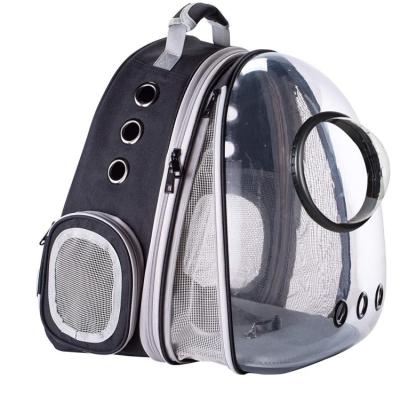 China Popular Convenient Sustainable Fashion Travel Space Capsule Double Shoulder Pet Portable Carrier Bag For Cat for sale