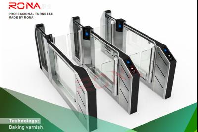 China Servo Motor Access Control Turnstiles Tcp / Ip Web Based Single Door for sale