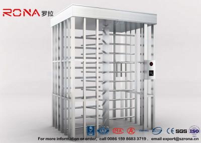 China Single Channel Full High Turnstile High Security Turnstile with 304 Stainless Steel Housing for sale