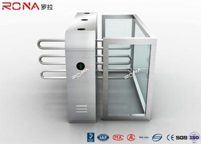 Chine Barrière inoxydable assurément à mi-corps de Turnstil de solution de sécurité avec des ailes en métal à vendre