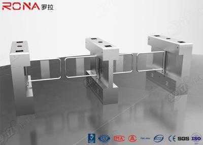 China Physically Challenged Gate Optical Flap Barrier Turnstile By Swiping Card RFID for sale