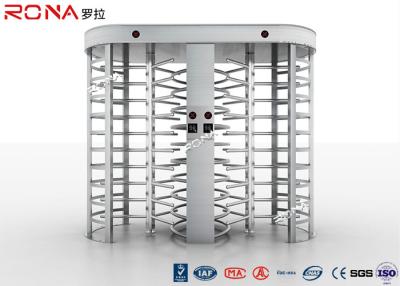 China Double Ways Full Height Turnstile Two Doors Outdoor Access Control RS485 Input Signal for sale