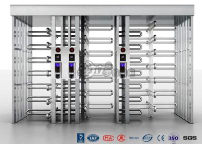 China High Security Automatic Full Height Turnstile 50dB For Amusement Park / Schools for sale