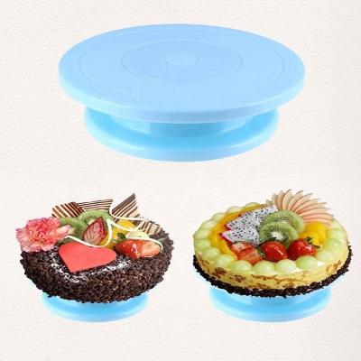 China BPA Stocked Free Hot Selling Anti-skid Revolving Cake Turntable For Cake Decorating for sale