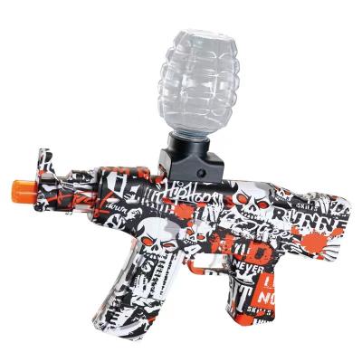 China Funny Outdoor Shooter Gun Toy Automatic AK47 Gel Ball Water Blaster Electric Toy Guns for Adults and Kids for sale