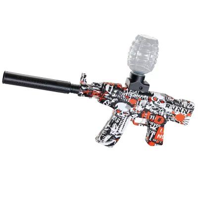 China Funny Outdoor Plastic Splash Ball Electric Toy AKM47 Gelblaster M416 Water Gel Ball Guns Gel Sandblaster Toy Gun for sale