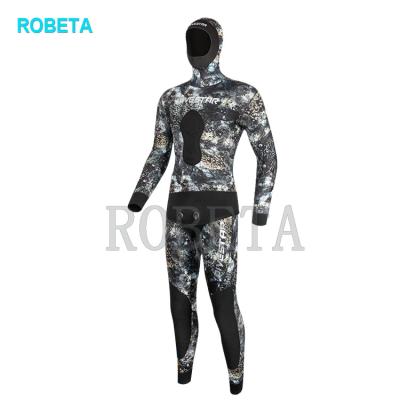 China Breathable Fashionable Custom Neoprene Surf Long Wetsuits Logo Coral Camouflage Colorful Sublimation Waterproof for sale