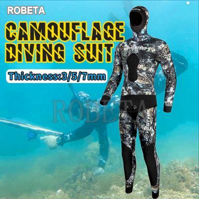 China 3mm/5mm/7mm Neoprene Wetsuit Wear Warmer Breathable Diving Swimming Wetsuit Customized Supplier for Men and Woman for sale