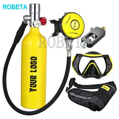 China Underwater Sports Immerse Sports Bottles Oxygen_Tanks Wetsuite Tank Scuba 1l Scuba Diving Set for sale