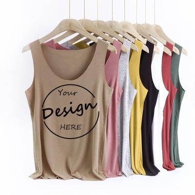 China Factory Promotion Price OEM LOGO Girls Round Nec Sport Hot Sale Crop White Tank Top Summer Breathable For Women for sale