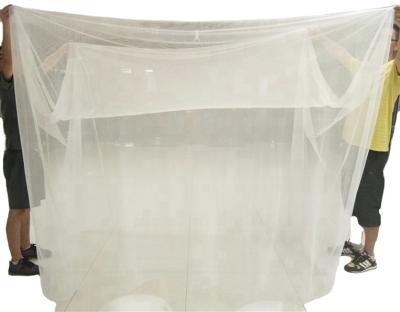 China Insecticide Treated Canopy Durable Bed Mosquito Net Rectangular for sale