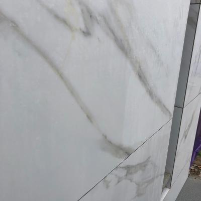 China Marble Calacatta Ceramic Tile Good Looking Modern Design for sale