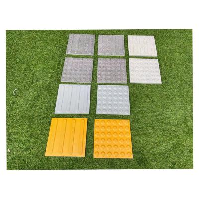 China Modern Garden Road Pathway Tiles Anti-Slip Blind Paver Tactile Indicators for sale