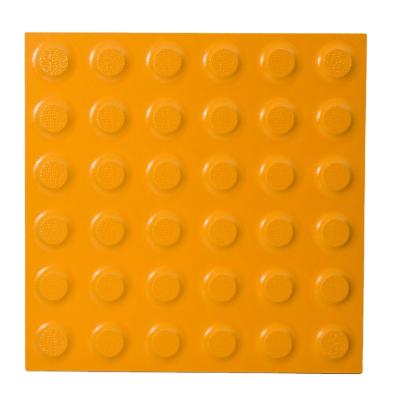 China Modern Wholesale Blind Passage Brick Guilding Tactile Tile Tactile Flooring for sale