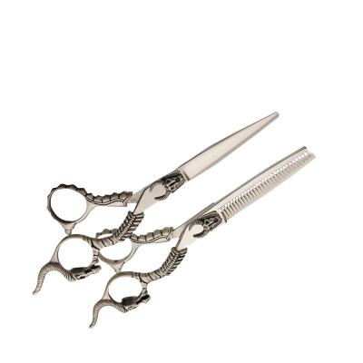 China Hair Cutting Antelop Handle New Design Hairdressing Hair Scissors for sale