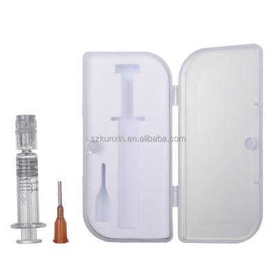 China Luer Lock With Or Without Needle China Cheapest Price Luer Lock 1ml Glass Oil Fill Sterile Smoking Syringe With In Box Packing For Smoking Oil for sale