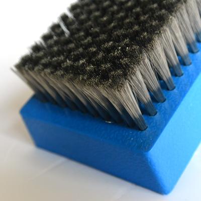 China Cleaning Steel Copper Wire Wire Brush For Washing Anilox Roller for sale