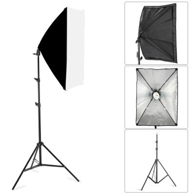 China With One E27 Lamp Holder Socket Selens Softbox Umbrella 50x70cm with E27 Light Bulb Head Holder For Studio for sale