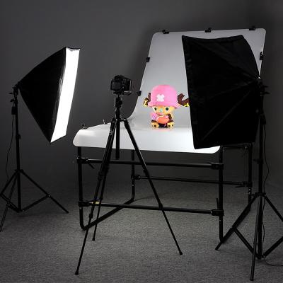 China Perfect For Photo Shooting E27 150W Bulbs Light Stands Photo Video Studio Light Kit For Photo Shooting for sale