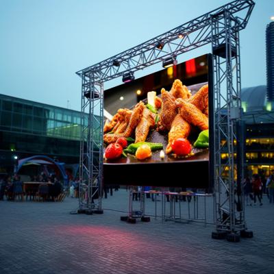 China Massive Display 3840x2160 Resolution LED Screen Rental with 160° Viewing Angle en venta