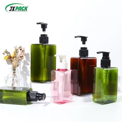 China PET Transparent Shampoo Bottles / Travel Shampoo Bottles 100ml For Facial Cleanser for sale