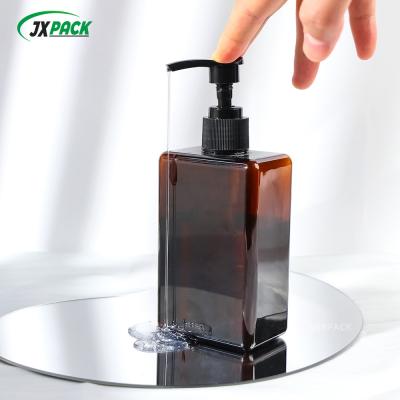 China 100ml 150ml 280ml Square Shampoo Packaging Bottles For Hand Sanitizer Travel Bottle for sale