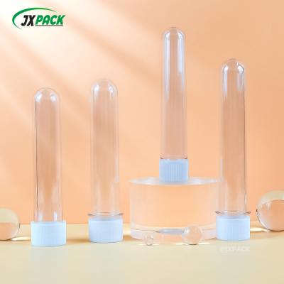 China Transparent PET Bottle Tube 60ml Cosmetic Bottle Preform For Food / Candy Packaging for sale