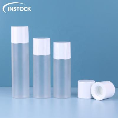 China Cosmetic Packaging Plastic Bottle 100ml 120ml 150ml PET Essence Bottle With Inner Plug for sale