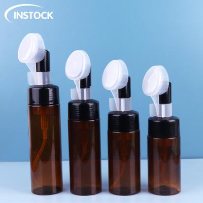 China Empty Foam Pump Bottles 100ml 120ml 150ml 200ml Hand Face Wash Containers for sale