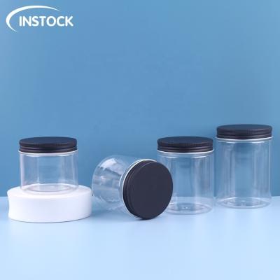 Cina 50ml-500ml Bottiglie rotonde di PET, contenitori di plastica trasparente per cosmetici in vendita