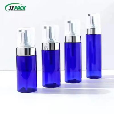 China 250/200/150/120/100 Ml Cosmetic Cleansing Travel Size Foam Pump Bottle Foam Pump Bottle With Brush for sale