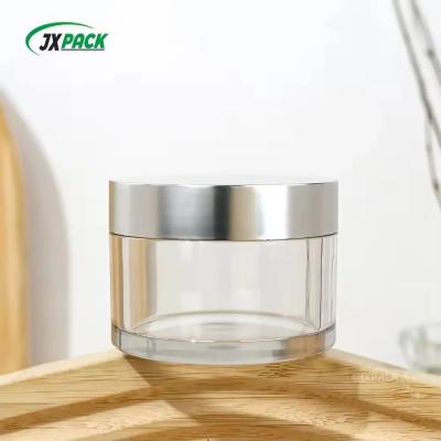 China 80/100/120ml PET Eye Cream Facemask Body Cream Cosmetic Jar Plastic GSP6971 for sale