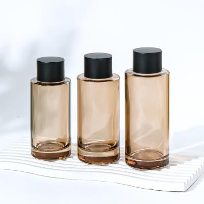 China Makeup remover bottle and makeup remover container glass face cream containers skin care bottle packaging for sale