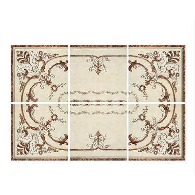 China Modern Golden Polished Eiffel Porcelain Carpet Tiles 12001800 For Living Room for sale