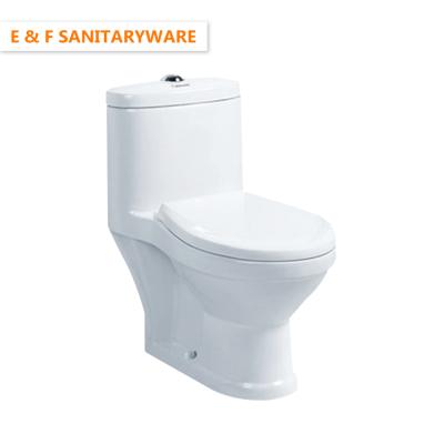 China Double-Flow Sanitary Ware P-trap or Custom Belt Washdown Ceramic Toilet Bowl Large 1 Piece Pedestal Toilet Bowl for sale