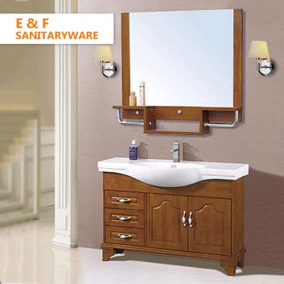 China New Zealand Waterproof Commercial Bathroom Vanity Wall Mounted Units 24 Inch Single Sink Bathroom Vanities With Drawers for sale