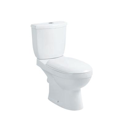 China European Modern Bathroom Flush Flush Double Flush Power Double-Flow Power Toilet Two Piece Toilet Bowl Porcelain Toilet for sale