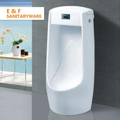 China Custom Made Sensor Urinal Adults Porcelain Men Price Floor Standing Automatic Flush Urinal Toilet Auto Sensor Screen Free Floor Urinals for sale