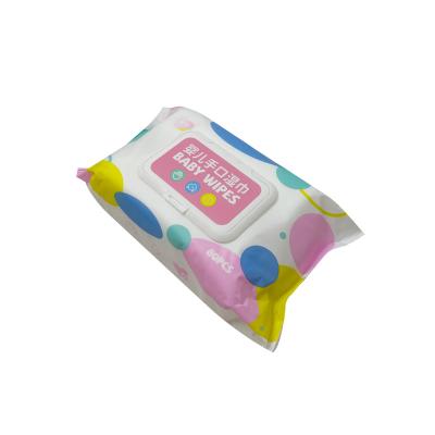 China Large Household Thickened Pearl Baby Hand Cleaning Bag and Mouth Hygiene Cleaning Wet Wipes for sale