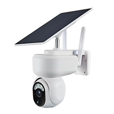 China Newest High Quality Cctv Solar Power Battery Audio PTZ Mini Wifi Security Camera With Face Detection for sale