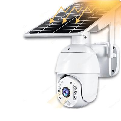 China Newest Face Detection CCTV Home Door Smart Wifi Camera Solar Power Battery Installation Price High Quality for sale