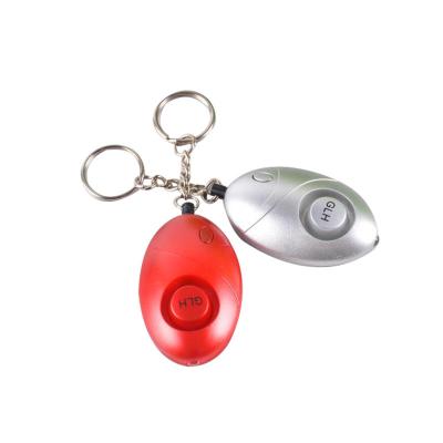 China Kids Women Security Elder Support Customized Logo 140db Kids Personal Security Alarm Key Chain Personal Alarm In Case Of Attack Self Defense Key Chain for sale