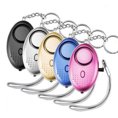 China Elderly Self Defense Personal Alarm Women Top Amazon Amazon Children Security Key Chain with Security and Flash Light Weak Waterproof Personal Alarm for sale