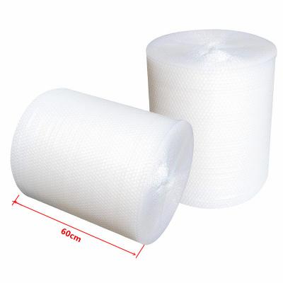 China Wholesale 60cm LDPE Thickened Big Roll Air Cushion Shockproof Bubble Bag for sale